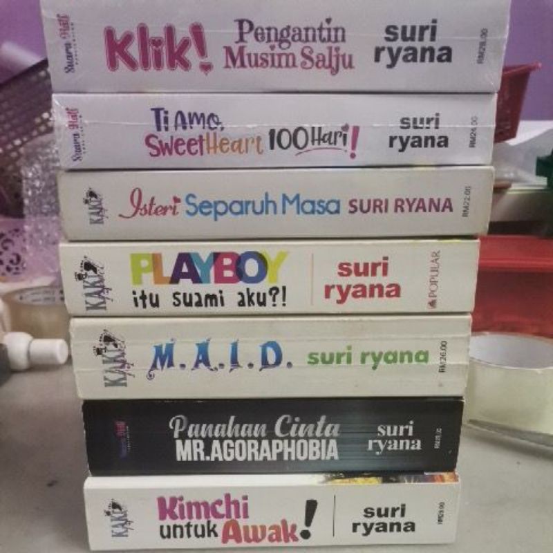Buy Novel Preloved Terpakai Suri Ryana Hanni Ramsul Seetracker Malaysia