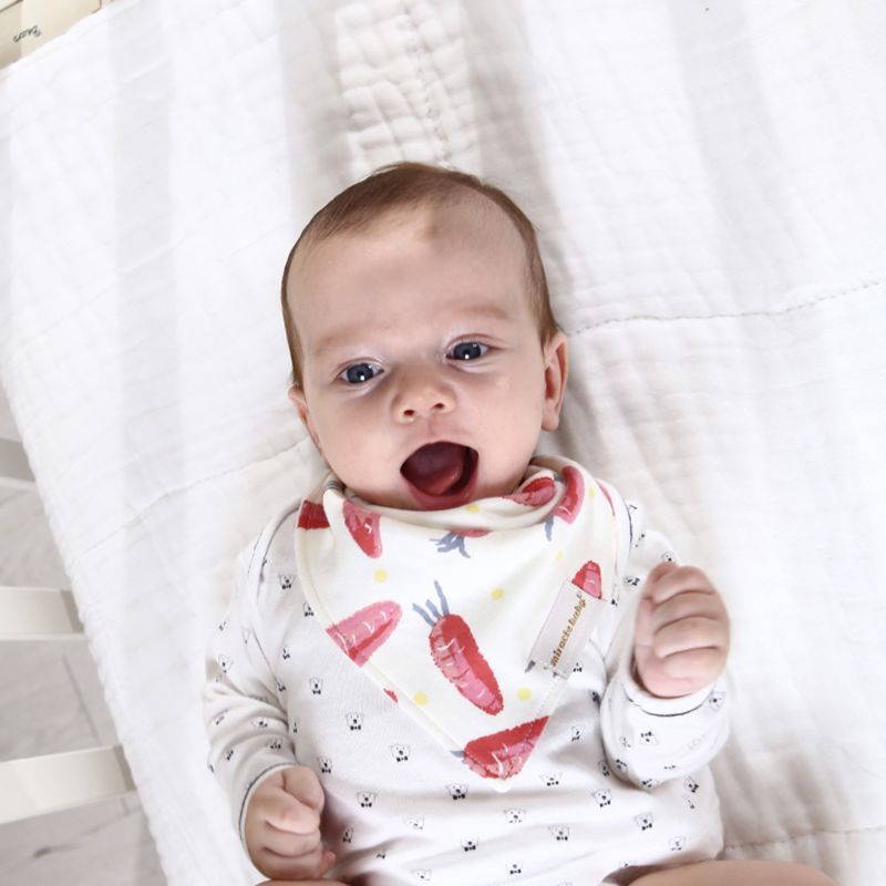 baby dribble scarf