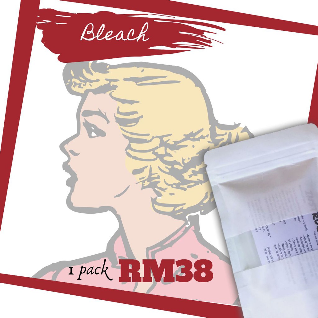  BLEACH  RAMBUT  ORGANIK HALAL Shopee Malaysia