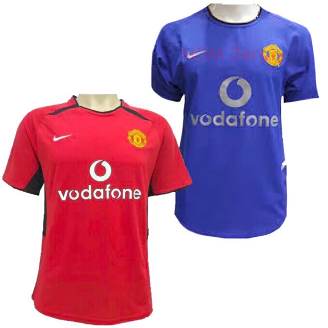 2002 manchester united kit