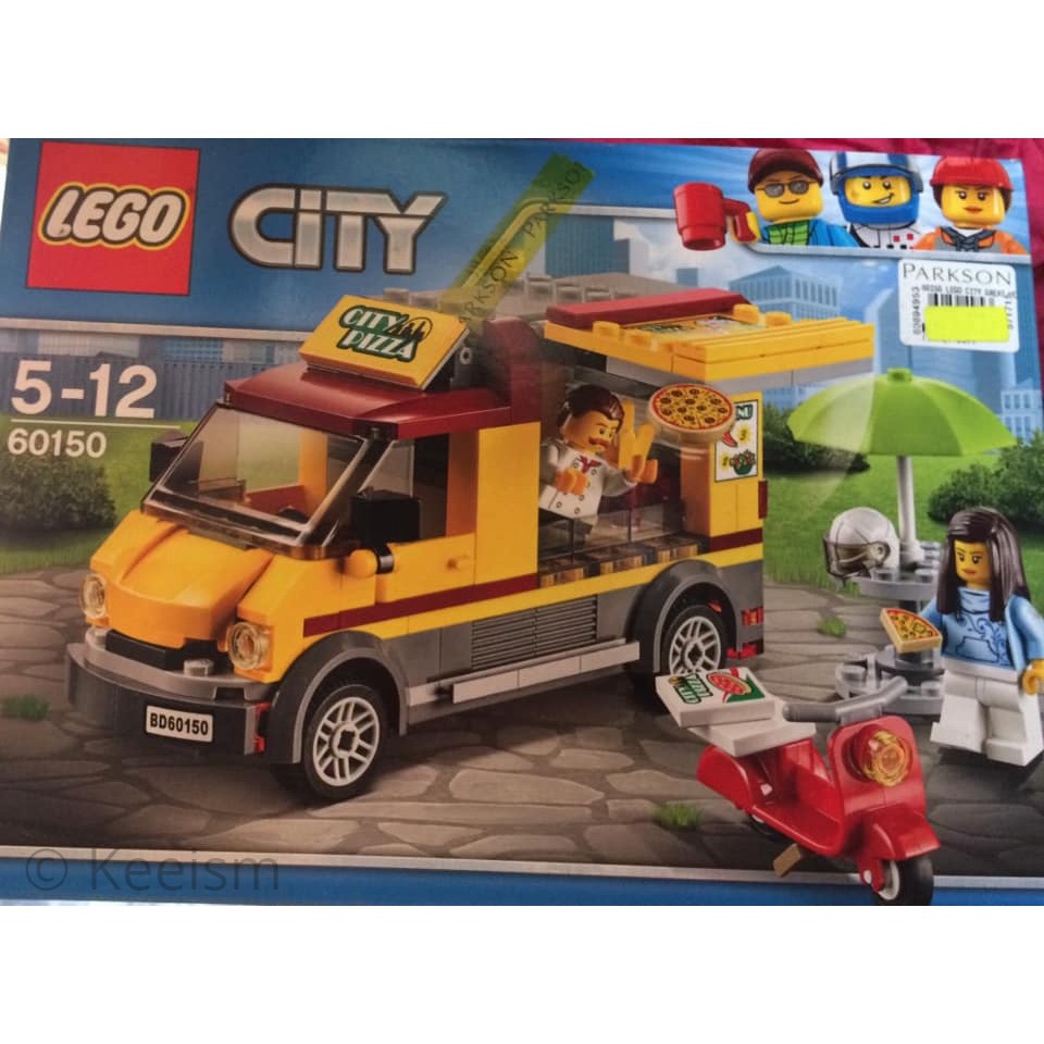 lego pizza truck