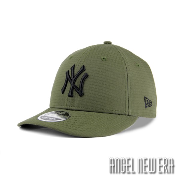 olive yankees hat