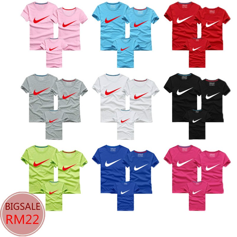 rose color nike shirt