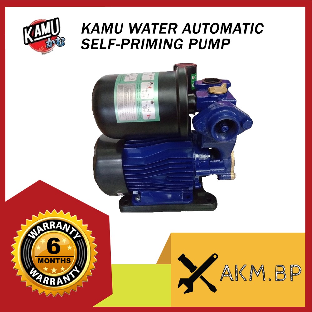 KAMU O.5HP WATER AUTOMATIC SELF PRIMING PUMP WATER PUMP KA370 Shopee