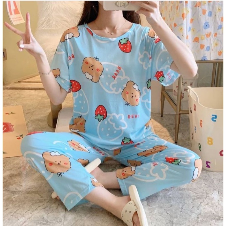 Bear Nightgown | Shopee Malaysia