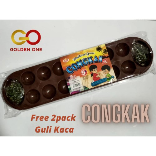 Buy Congkak Traditional Percuma 2 Pack Guli Kaca Permainan Tradisional Congkak Plastik 冲格 免费送两包玻璃弹珠 Seetracker Malaysia