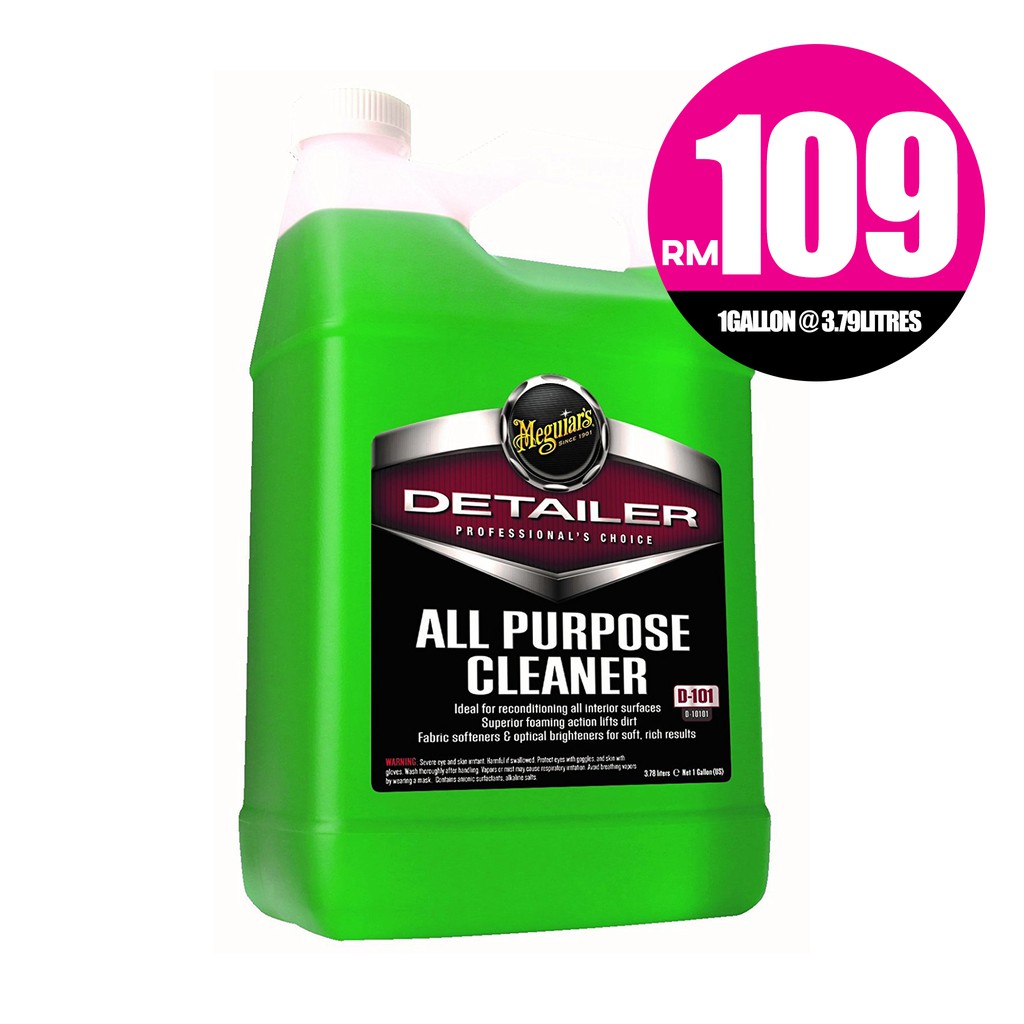 Meguiar's D101 Detailer All Purpose Cleaner APC 1 GALLON / 3.79L Shopee Malaysia