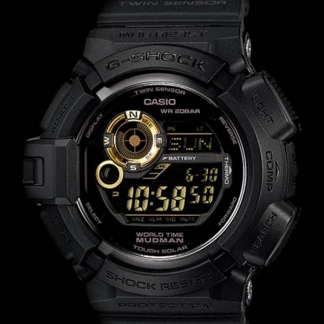 g shock mudman gold eye