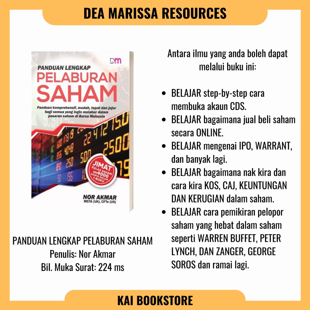 Buy Idea Saham Panduan Lengkap Pelaburan Saham Sesuai Untuk Newbie Belajar Asas Saham Bursa Saham Bskl Buku Saham Seetracker Malaysia