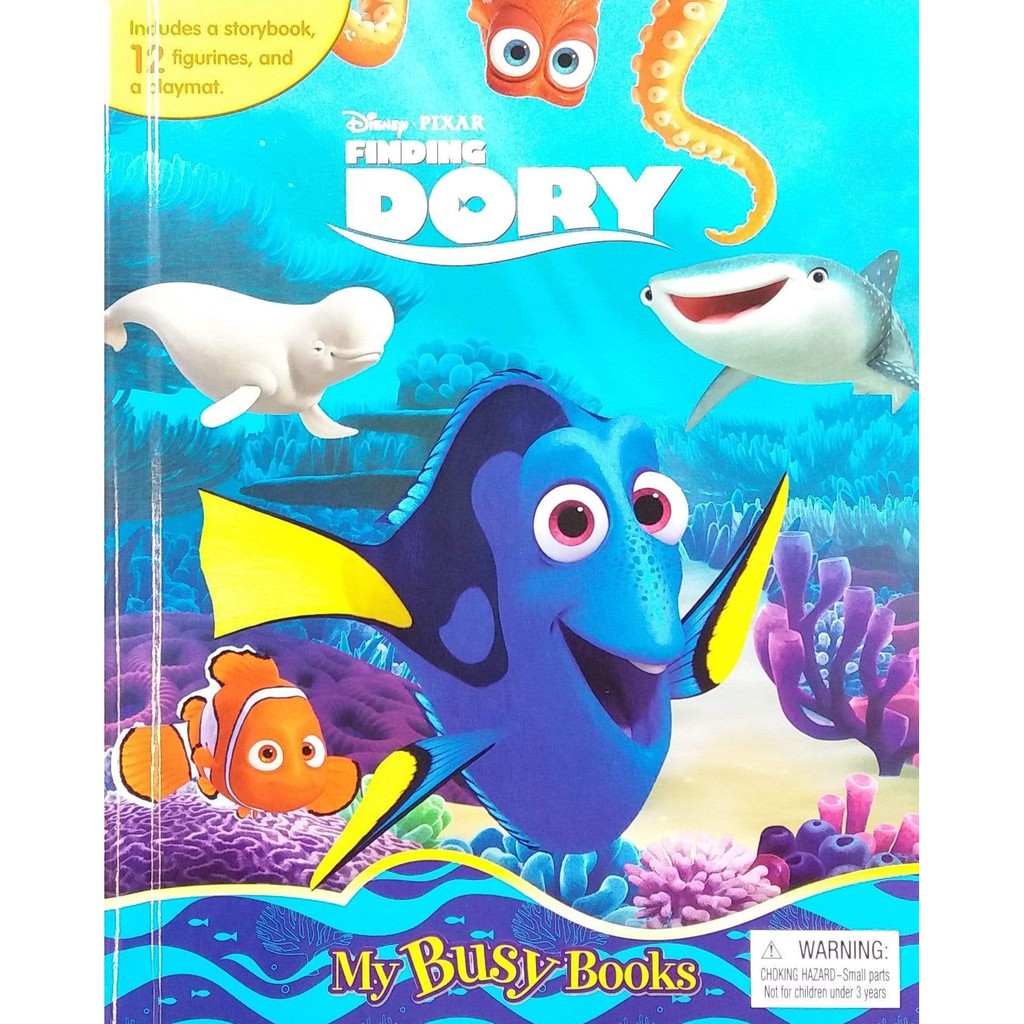 (BBW) Disney Pixar Finding Dory: My Busy Books (ISBN: 9782764332825 ...