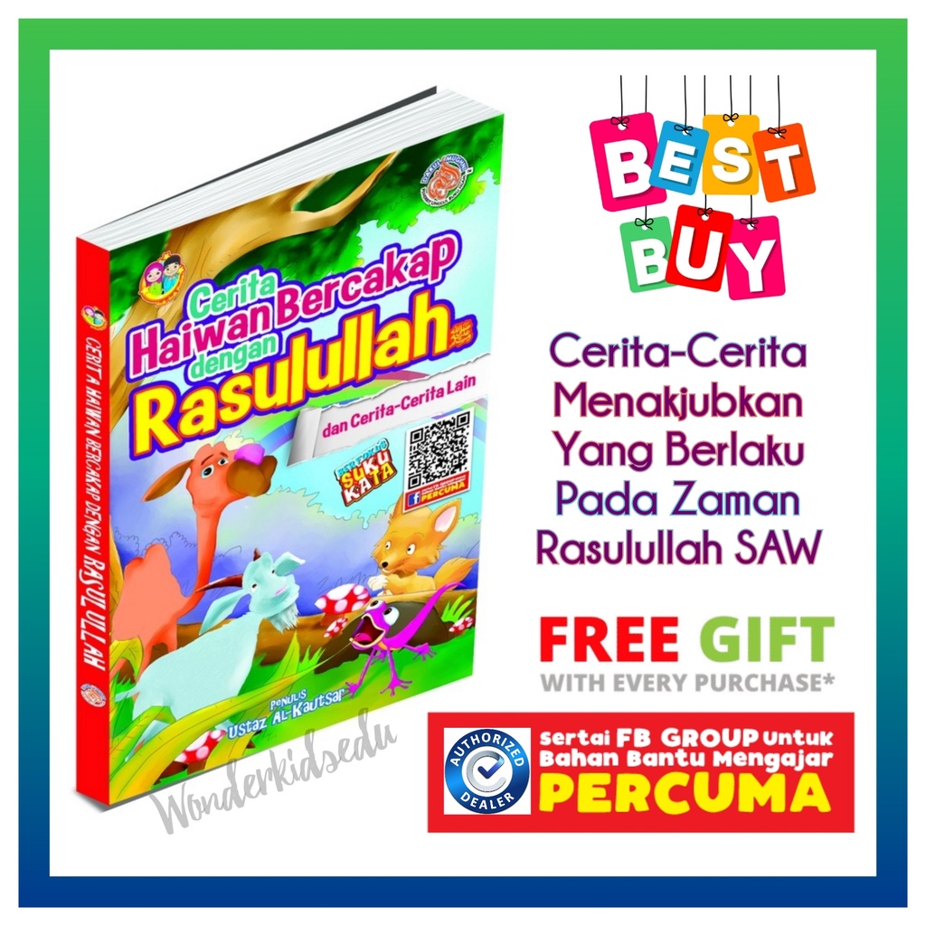 Buy Buku Cerita Haiwan Bercakap Dengan Rasulullah Saw Free Gift Seetracker Malaysia