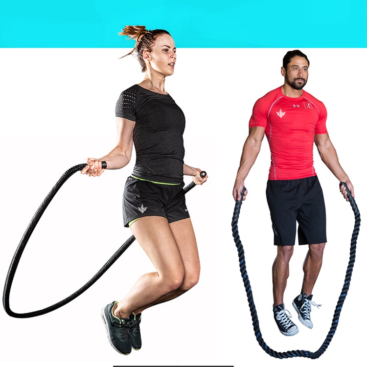 Heavy Jump Rope for Crossfit Weighted Skipping Rope Tali Jump Berat