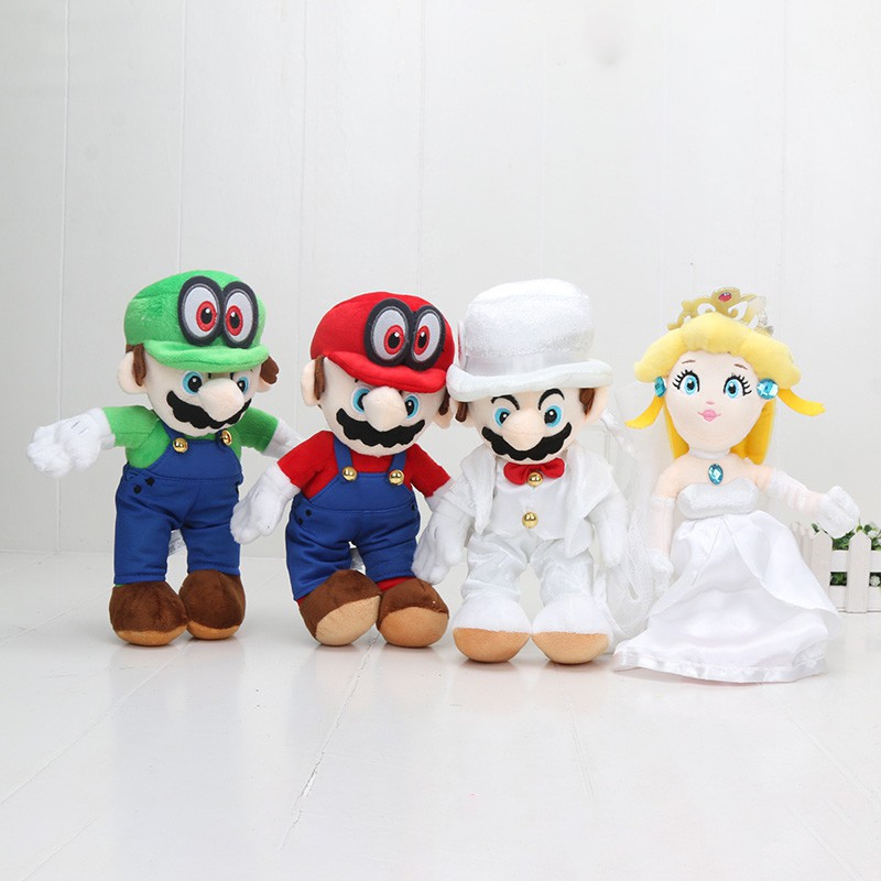 wedding mario plush