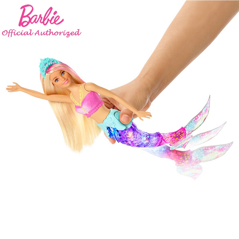 light up mermaid barbie waterproof