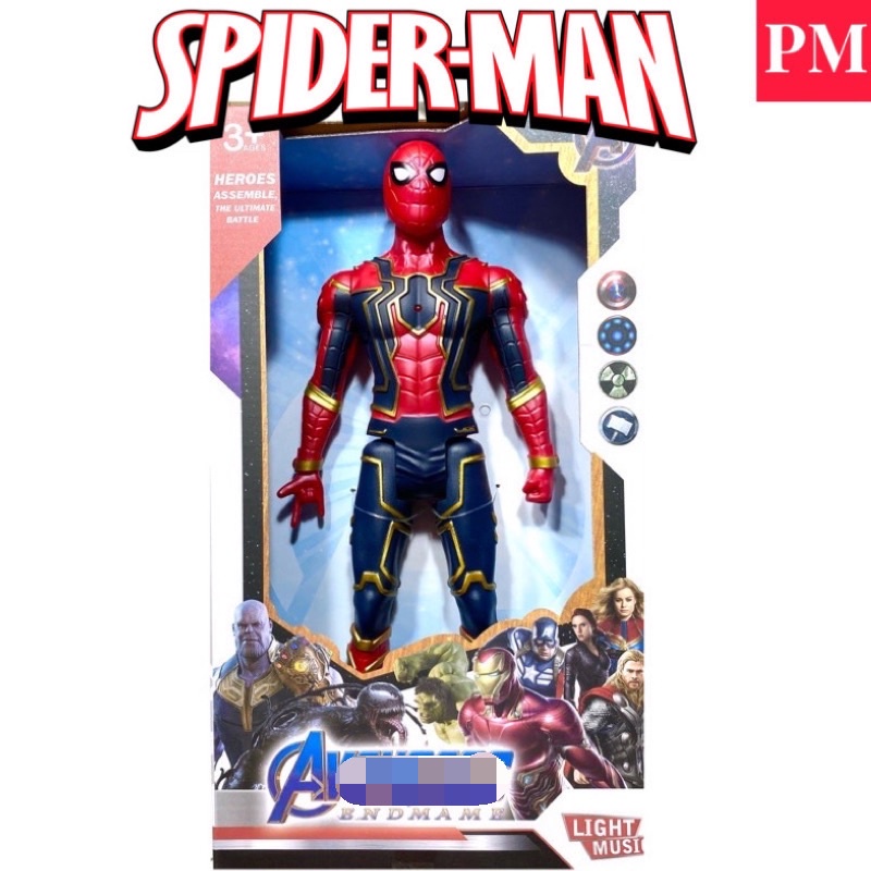 BIG No Way Home Suit Spiderman Action Figure Toy - Mainan Avengers Toys -  Hulk Batman Thanos Venom Carnage Ironman | Shopee Malaysia