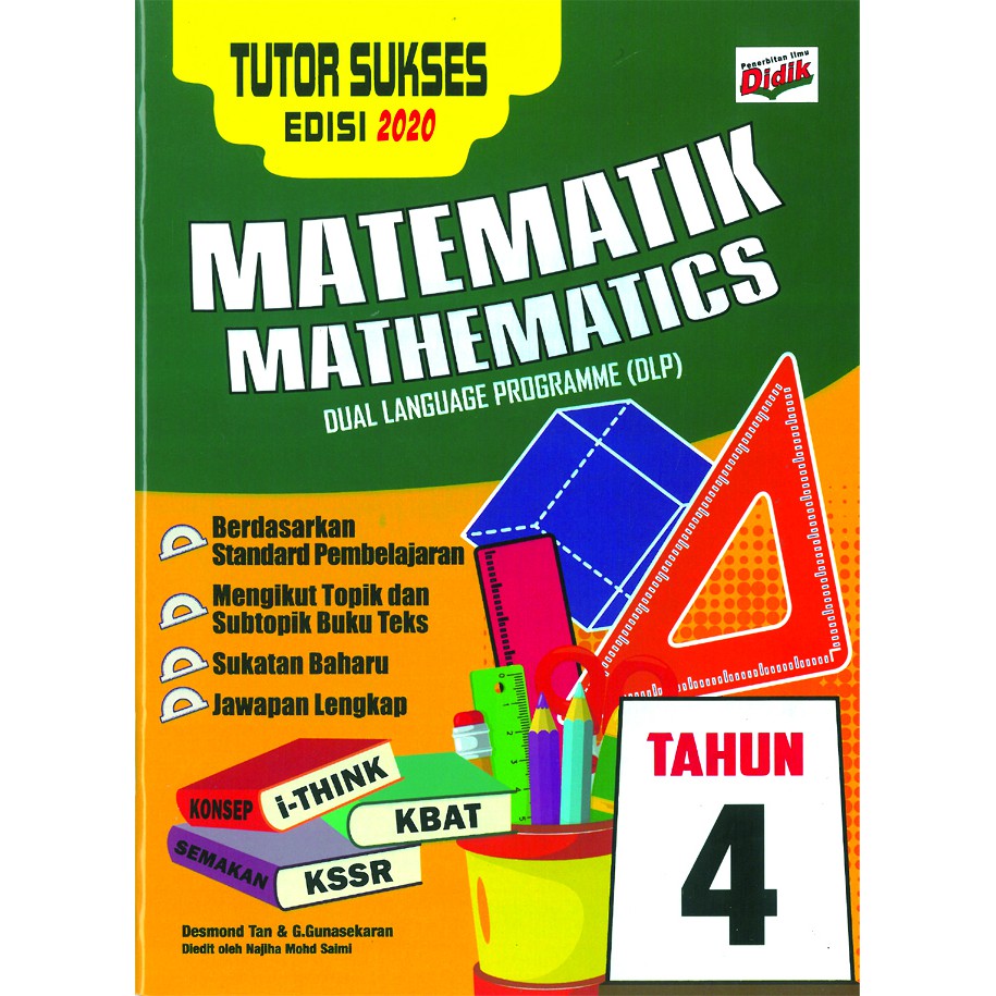 Tutor Sukses Edisi 2020 Matematik Tahun 4  Shopee Malaysia