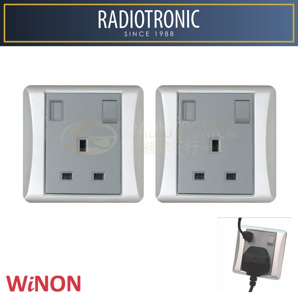 (Ready Stock KL/Sabah) G1 Power USB Single Gang Switch Wall Socket With SIRIM