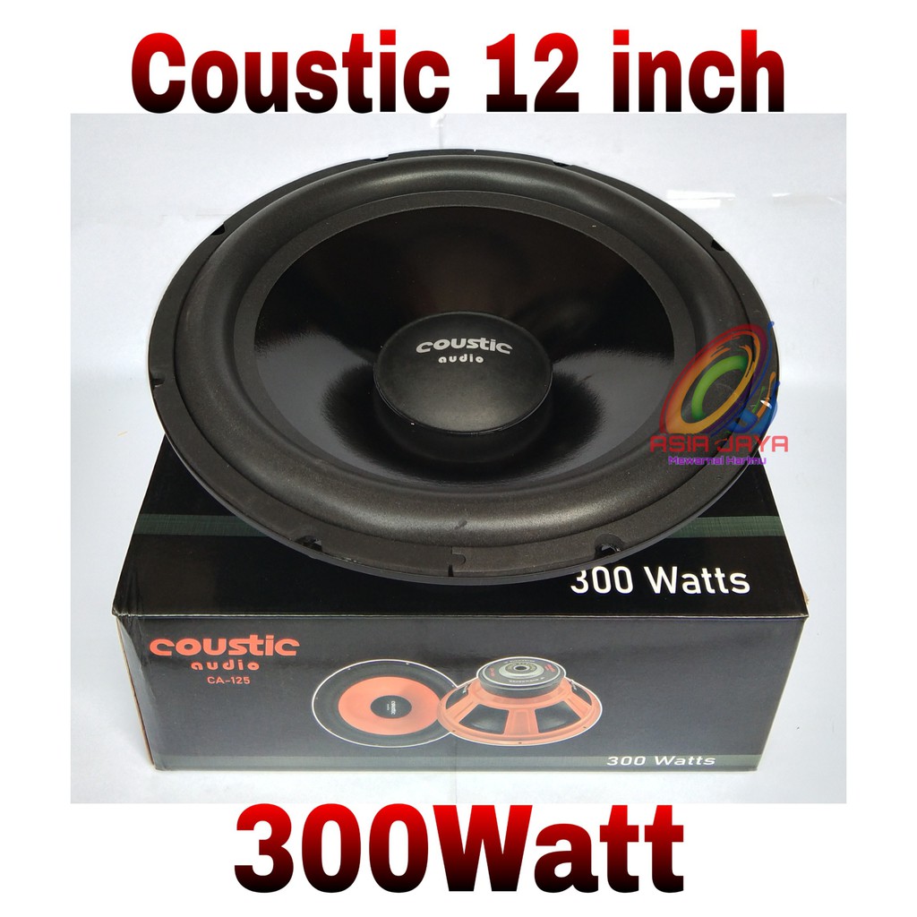 coustic 12 inch subwoofer