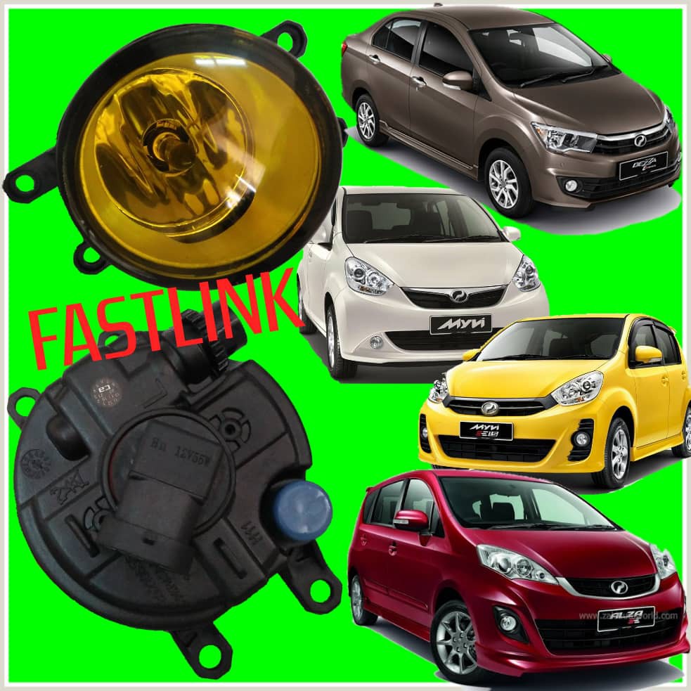 MYVI ALZA BEZZA VIOS ALTIS CAMRY ESTIMA FOG LAMP HIGH 