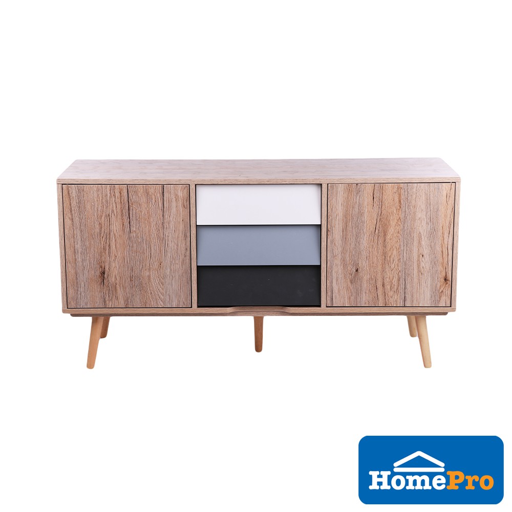 Homepro Furdini Tv Cabinet Iconic Natural Dlt1635 Shopee Malaysia