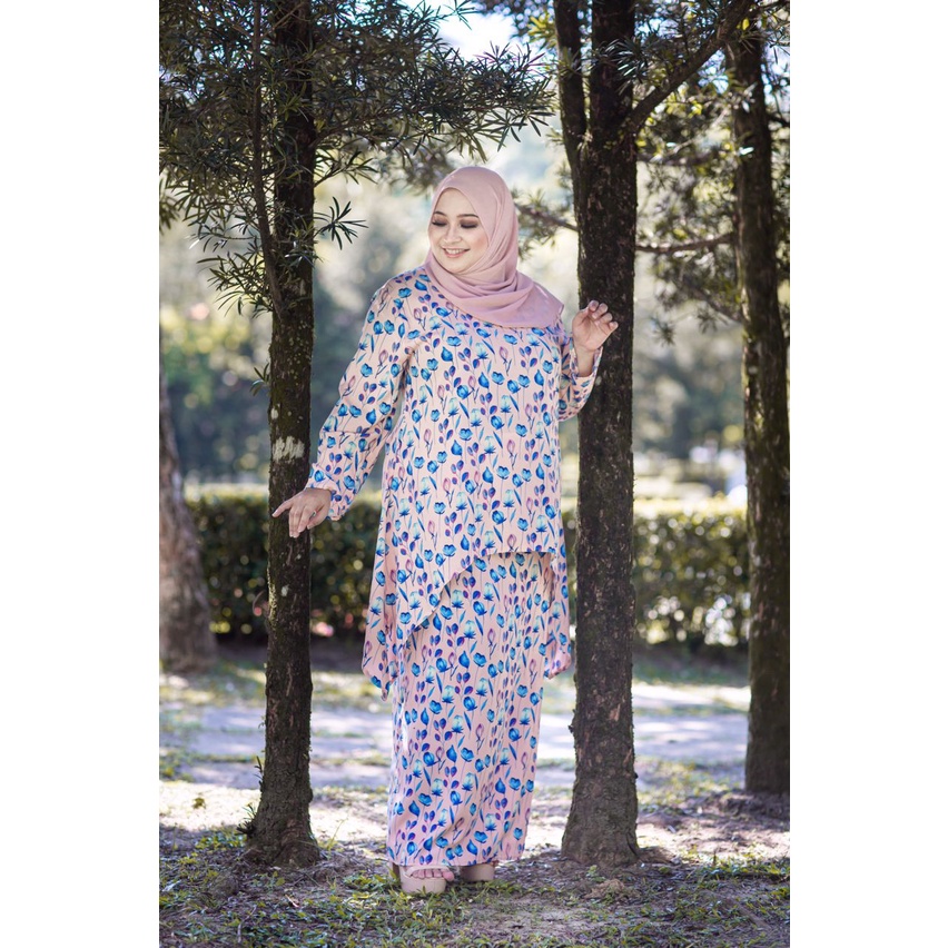 VIEW [BAJU RAYA PLUS SIZE COLLECTION] PLUS SIZE MUSLIMAH LYLA BAJU KURUNG Set 21142