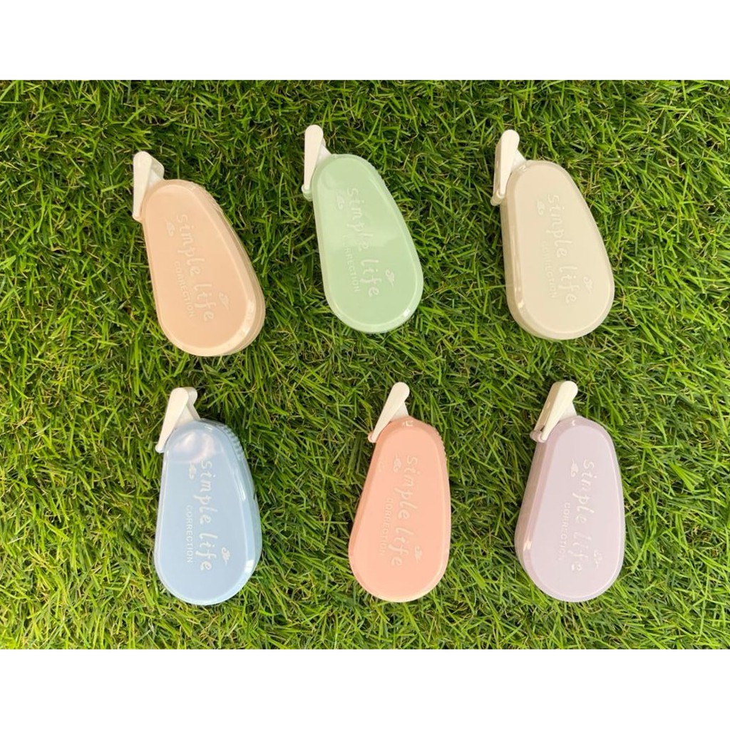 Cute Macarons Correction Tape Morandi Color Student Stationery Office Supplies