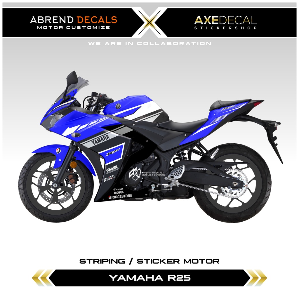 decal yamaha r25
