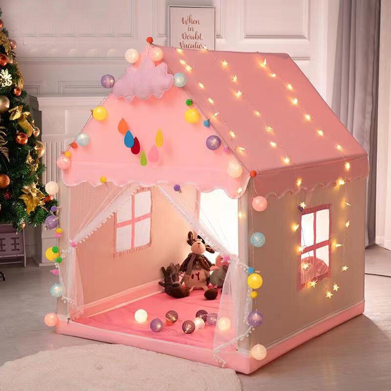 Kids Large Play Tents Big Size Oxford Fabric Playhouse Toy with Star