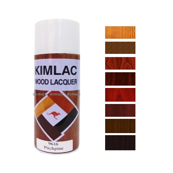 Kimlac Wood Lacquer Furniture Spray Varnish Shellac Wood Stain