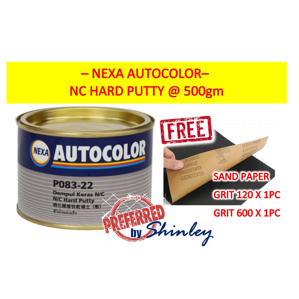 Putty Kereta NEXA AUTOCOLOR NC HARD Putty Shopee Malaysia