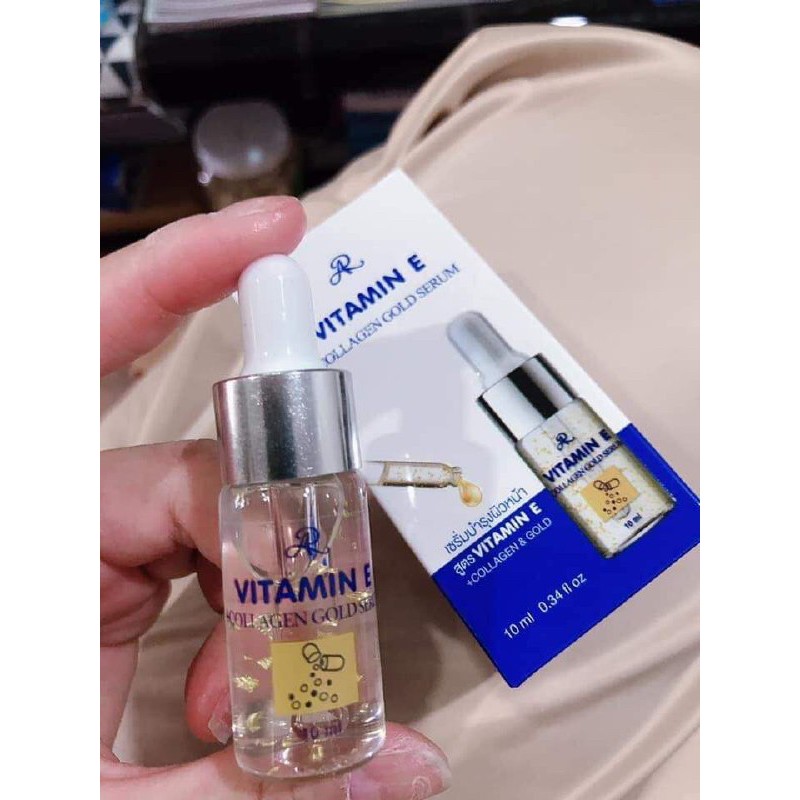 New Ar Vitamin E Collagen Gold Serum 10ml Shopee Malaysia