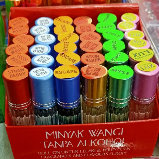 1pcs 4ml Minyak Wangi Tanpa Alkohol Shopee Malaysia