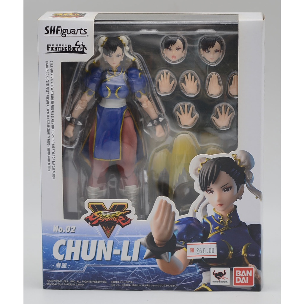 (Ready Stock) Bandai S.H.Figuarts SHF Figuarts Street Fighter Chun Li ...