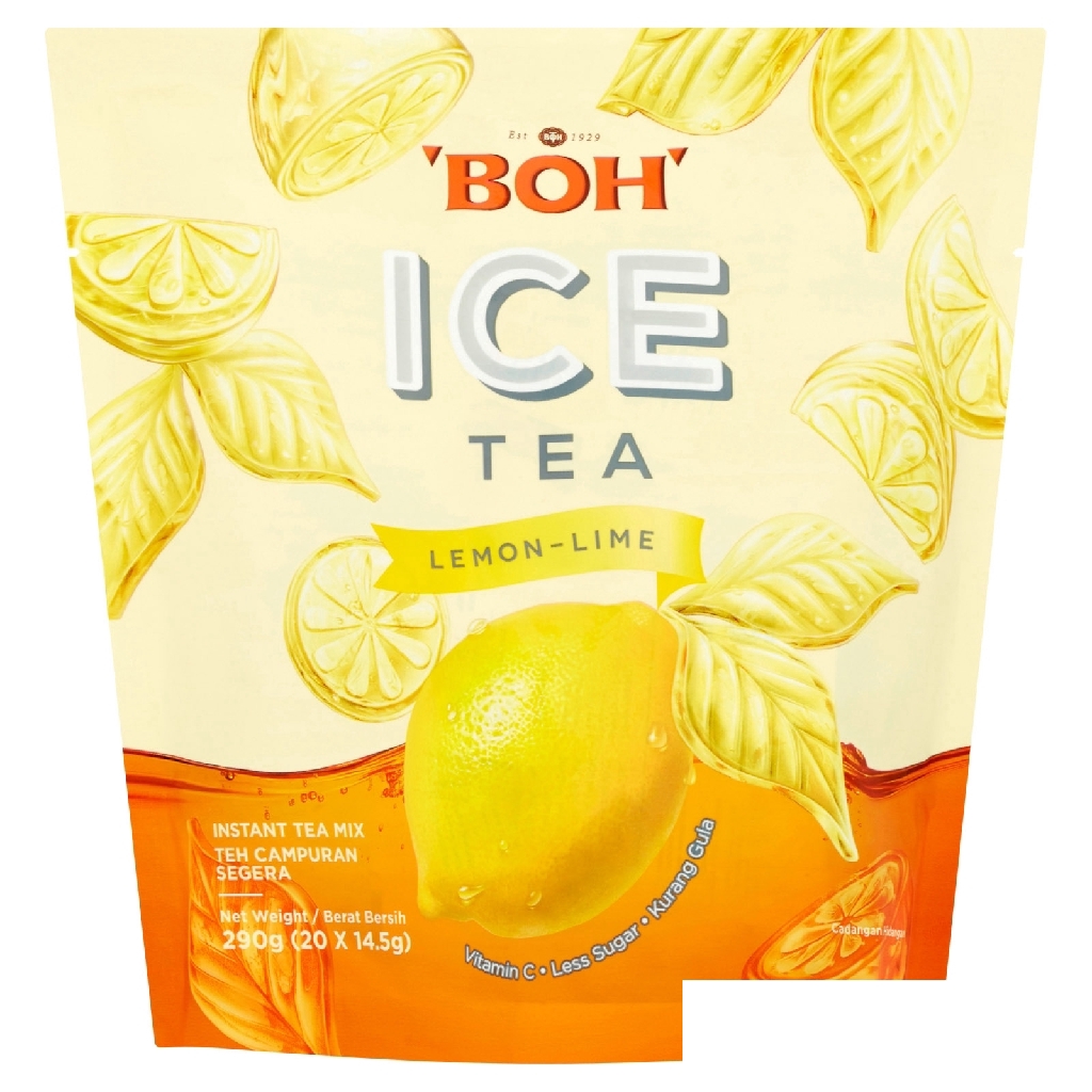 BOH Ice Tea Lemon Lime 20 s X 14 5g MD1 Shopee Malaysia