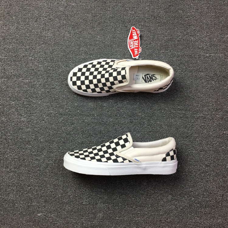 free shipping VANS VAULT SLIP ON OG black white old skool skateboard shoes  36-44 | Shopee Malaysia