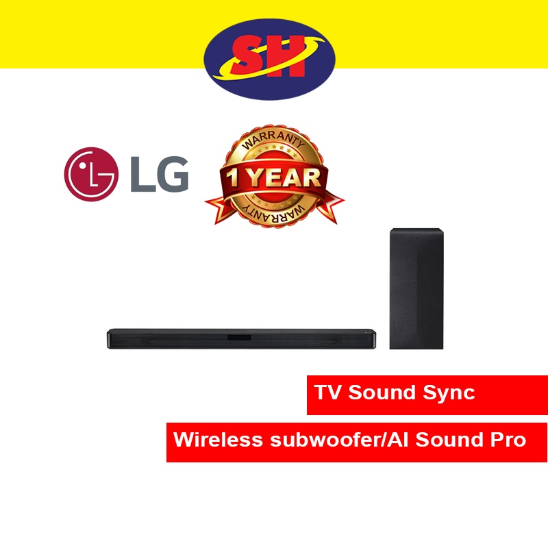 LG 2.1 Channel Sound Bar (DTS Virtual X & Bluetooth® Connectivity) - 300W