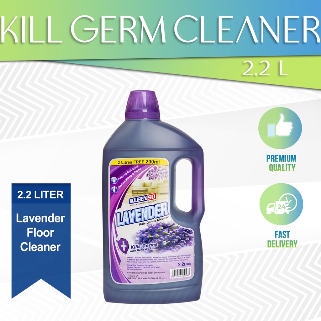 KLEENSO Goood Lavender Floor Cleaner (2.2L) Shopee Malaysia
