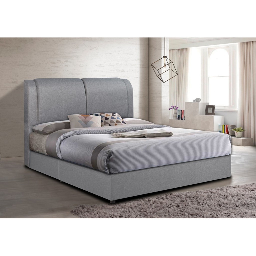 Sarina Upholstered Queen Divan Bed. Modern Contemporary Design with ...