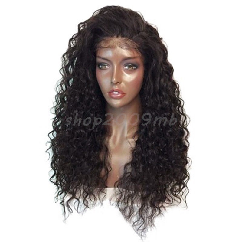 26 Brazilian Type Hair Wig Kinky Curly Lace Front Wigs Pre