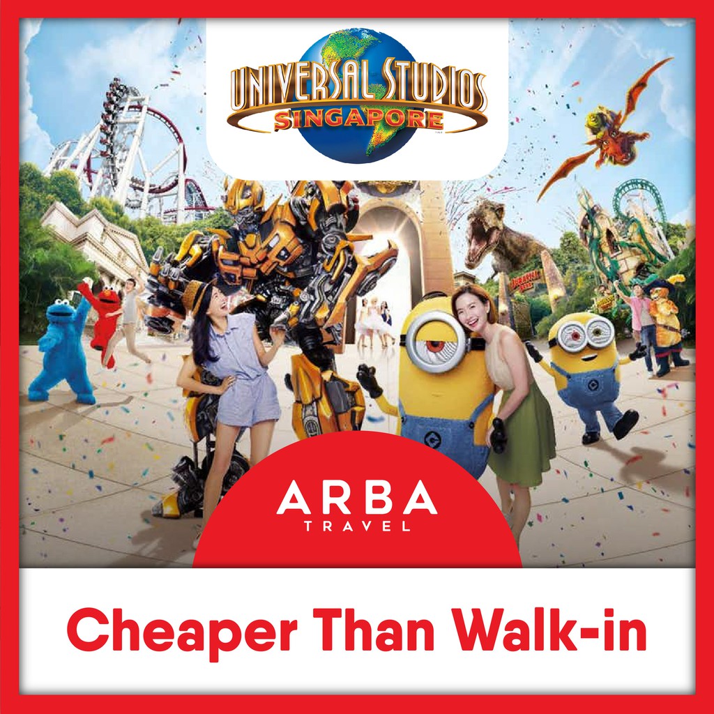 [PROMO] Universal Studios Singapore Open Date Ticket (4 Months