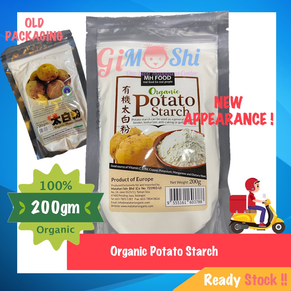 Organic Potato Starch 200gm Shopee Malaysia