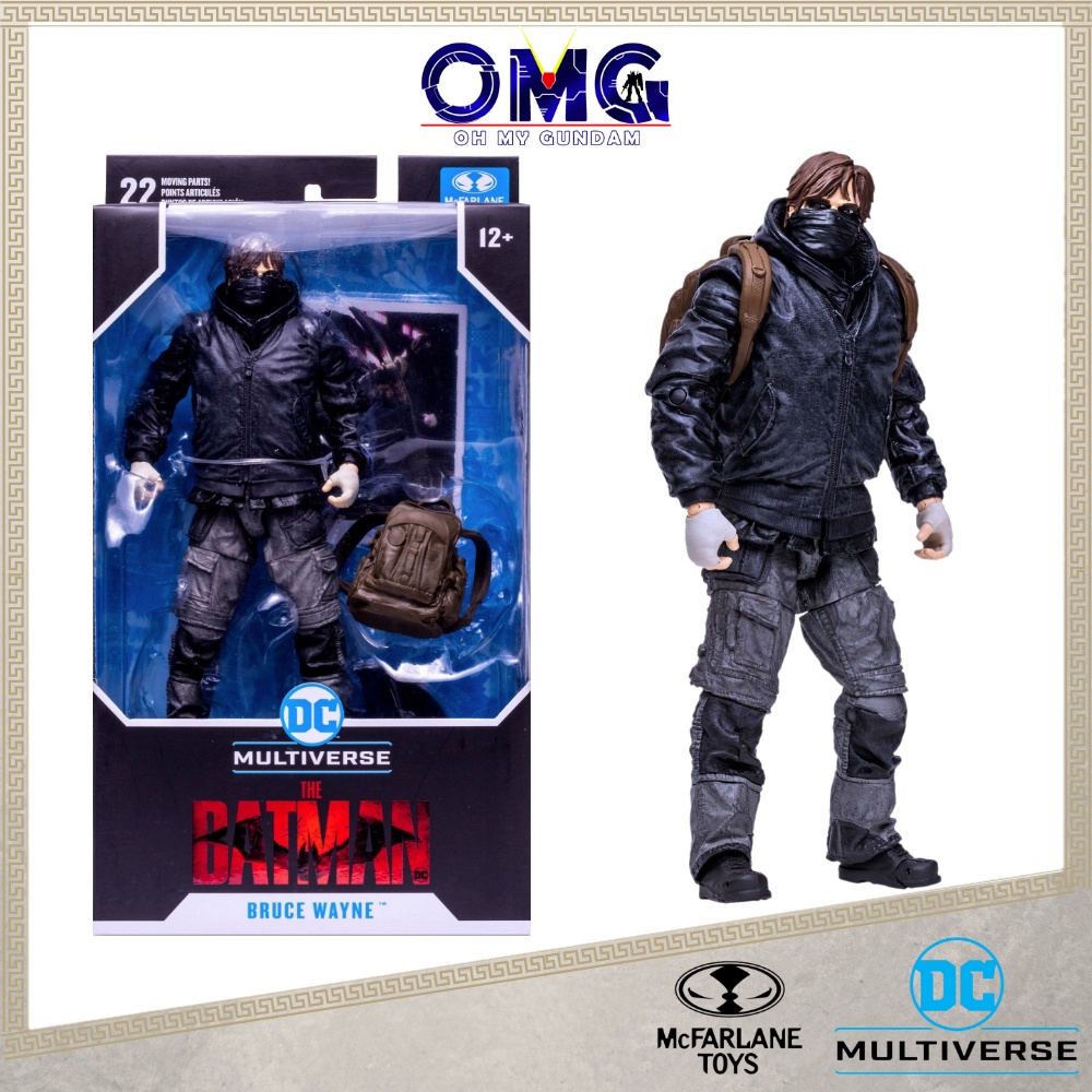 DC Multiverse Mcfarlane The Batman 7" Figure Bruce Wayne Drifter 15082 ...