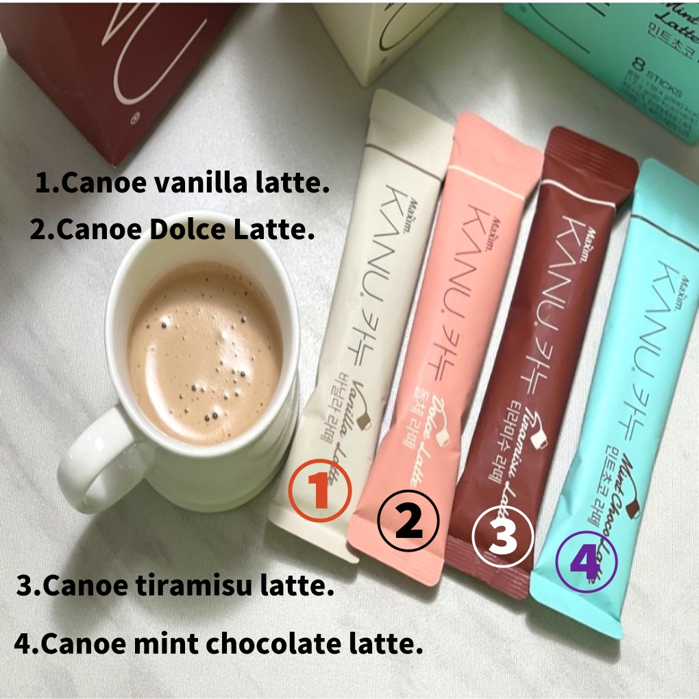 Maxim Kanu 1 Stick Instant Coffee Korean Coffee Mix Collection Sold Per