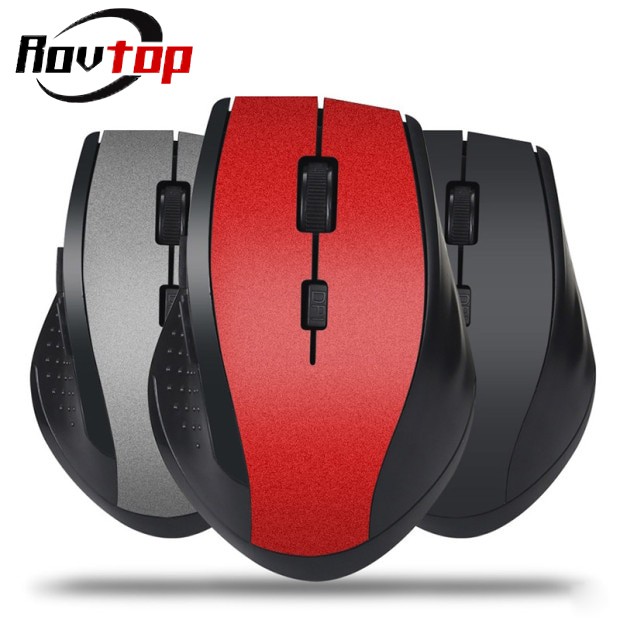Rovtop 2.4GHz Gaming Wireless USB Mouse Gamer Mini Receiver 6 Keys ...