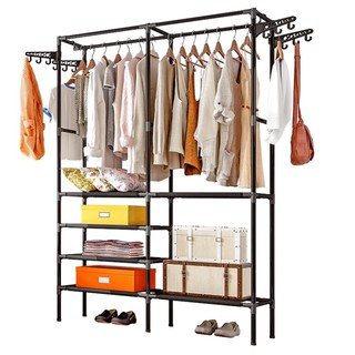 Large Clothes Rack Rak  baju  ikea  Almari pakaian rak  