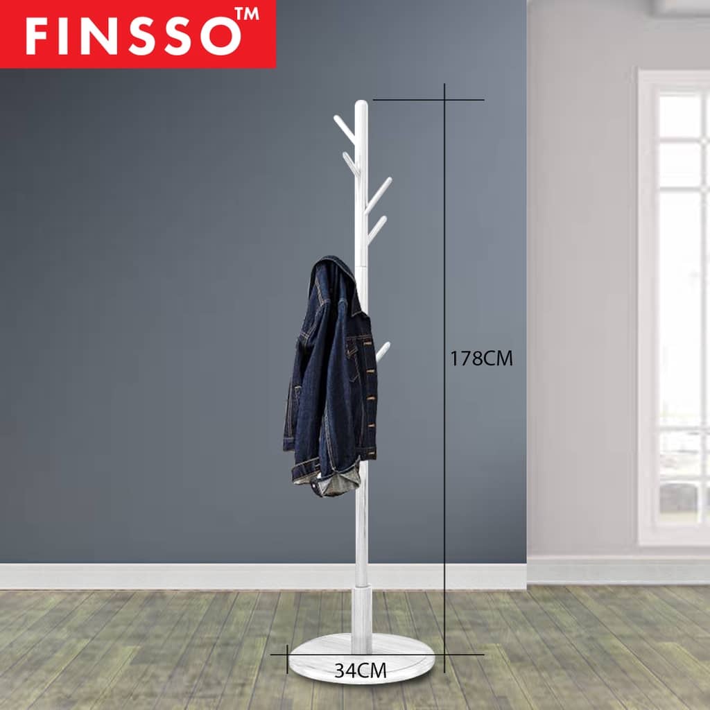 [READY STOCK] FINSSO: Hanging Pole Rack / Penyangkut Baju / Rak Gantung Baju/ Topi