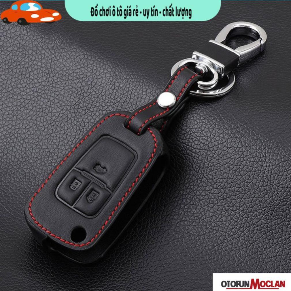Leather Key Holster Chevrolet Cruze Spark With Key Chain Shopee Malaysia