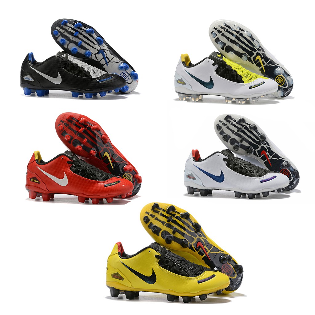 Top Version Professional Nike Total 90 Laser I T90 SE Retro FG Mens Sporst  Outdoor Football Shoe Soccer Boot | Shopee Malaysia