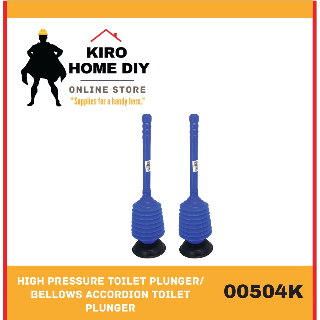 High Pressure Toilet Plunger/ Bellows Accordion Toilet Plunger (STRONG
