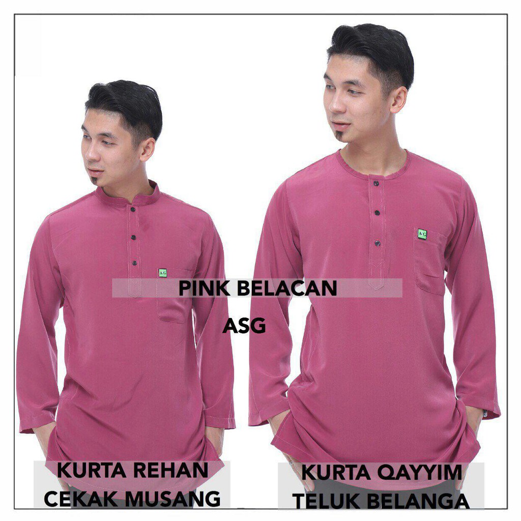 Kurta Qayyim Dan Rehan Pink Belacan Shopee Malaysia